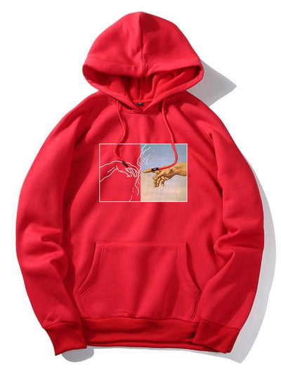 Jarred | Create Adam Print Hoodie