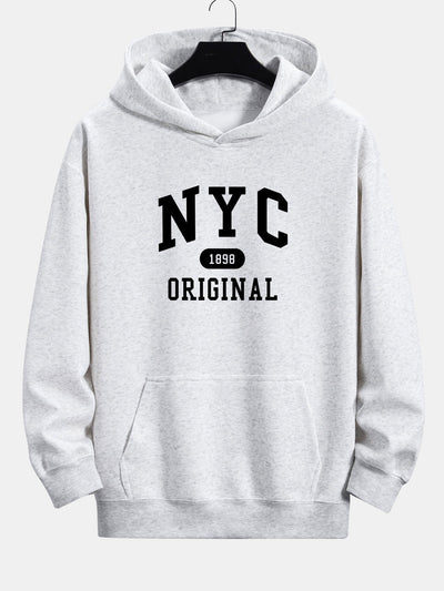 Virgil | NYC Original Print Relax Fit Hoodie