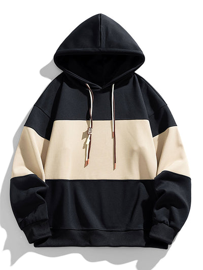 Jason | Relax Fit Color Block Hoodie