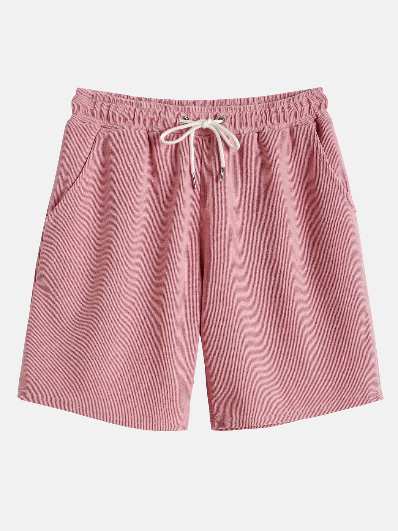Aarón® | Drawstring Corduroy Shorts