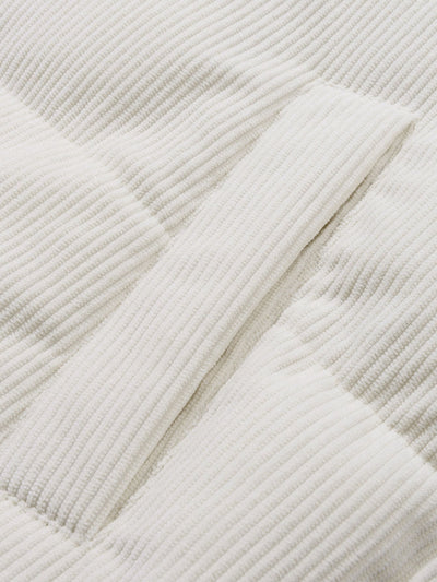 Guillermo | Reversible Teddy Fleece Corduroy Coat