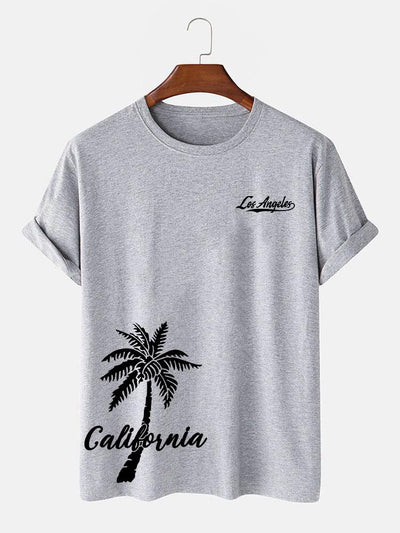 Heath® | California Palm Tree Print T-Shirt