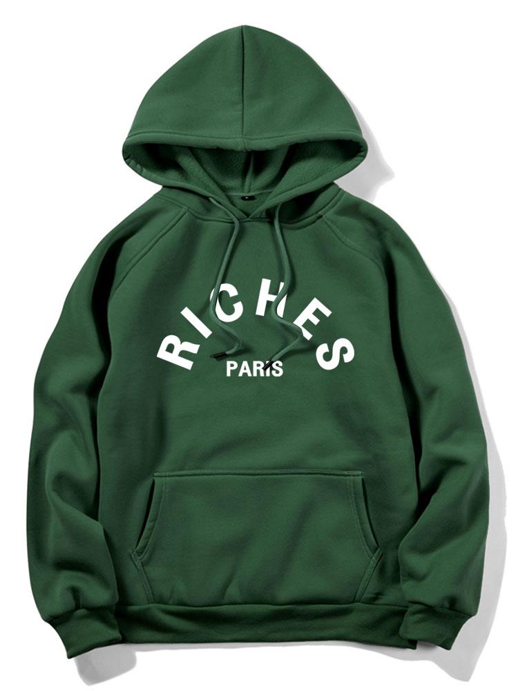 Thiago | Rich Paris Print Hoodie