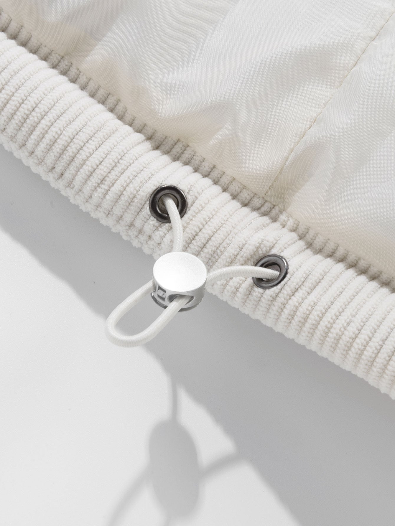 Leo | Corduroy Hooded Puffer Coat