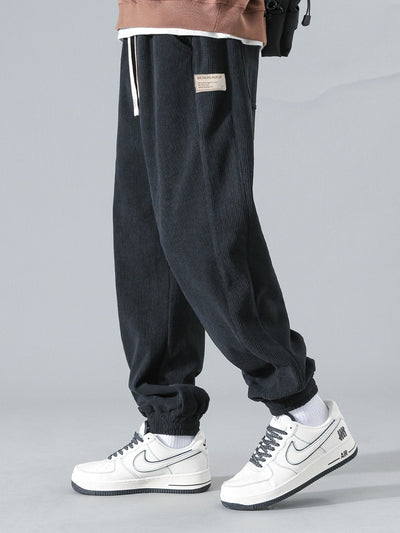 Esau® | Drawstring Corduroy Jogging Pants