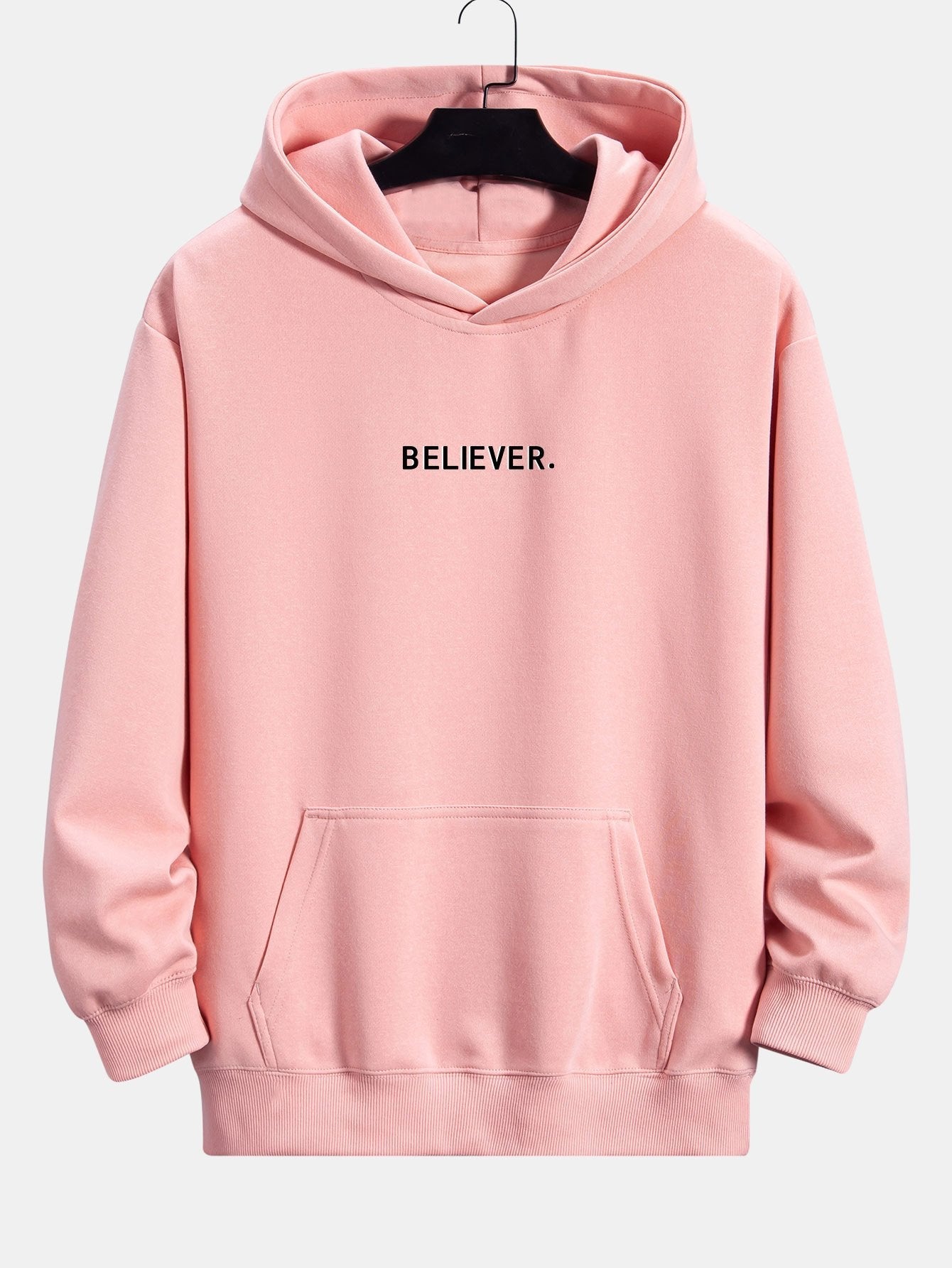 Abner | Believer Print Relax Fit Hoodie