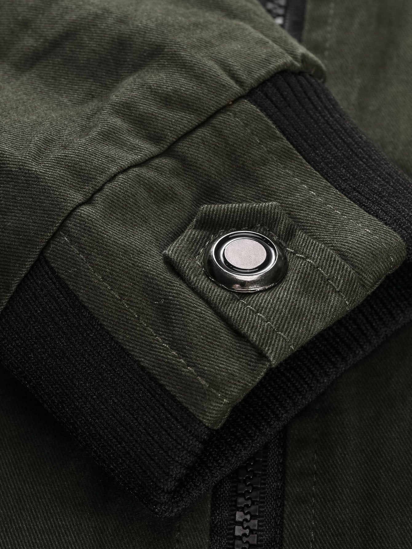 Luis | Chino Zip Up Jacket