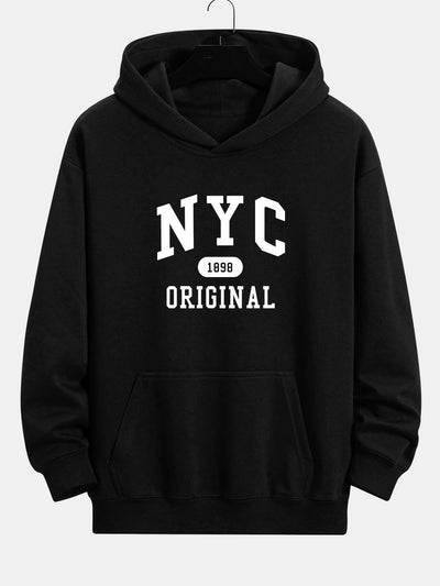 Virgil | NYC Original Print Relax Fit Hoodie