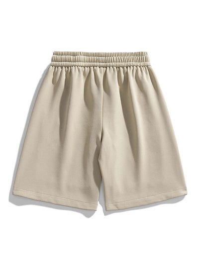 Edgar | Basic Textured Drawstring Shorts
