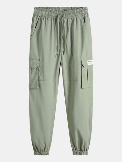 Ángel® | Drawstring Cargo Jogging Pants
