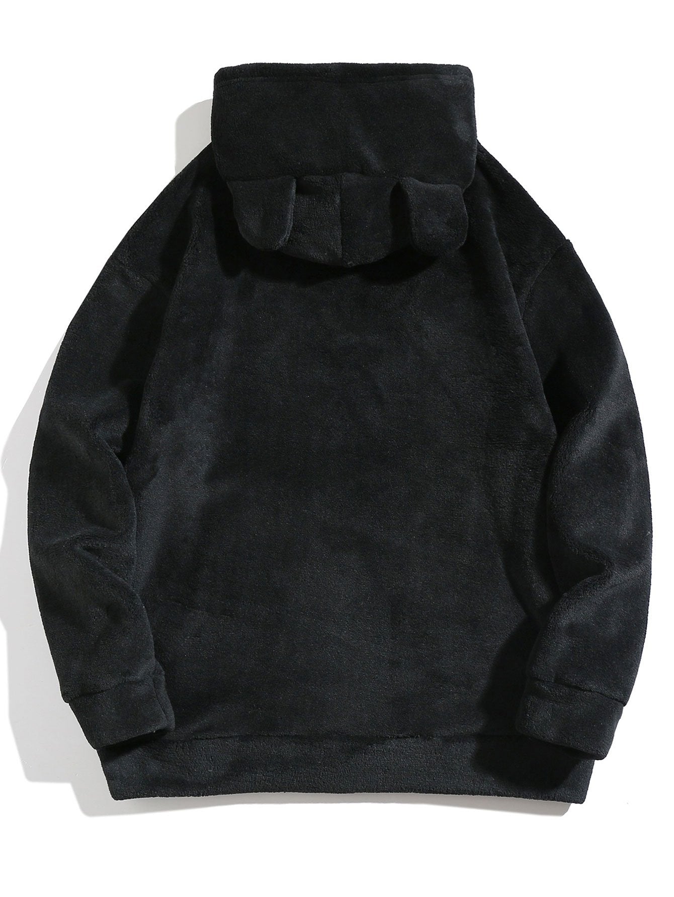 Brian | Relax Fit Teddy Fleece Hoodie With Ears