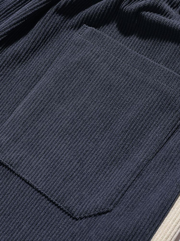 Ernesto® | Side Stripe Corduroy Jogging Pants
