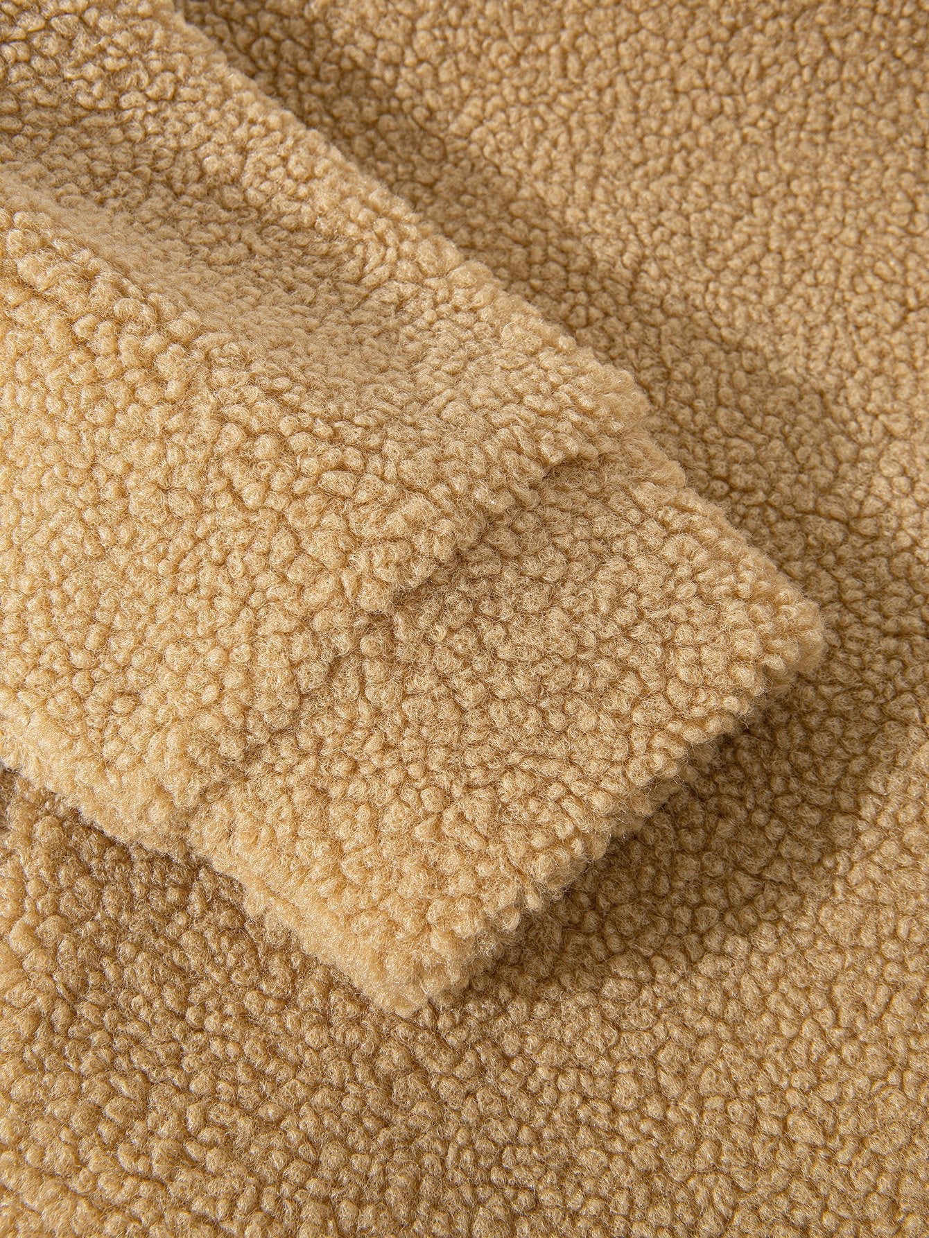 Juan | Color Block Teddy Fleece Coat