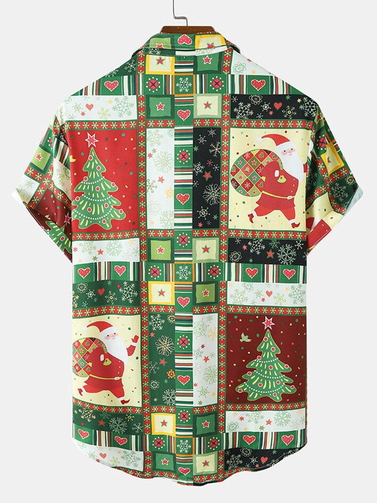 Argan® | Short Sleeve Christmas Shirt