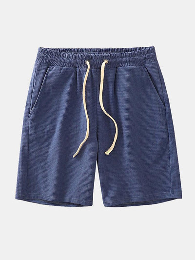 Bairre® | Drawstring Crosscut Corduroy Shorts