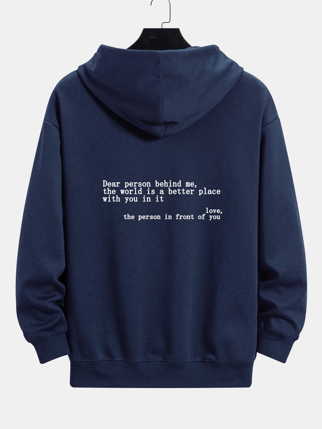 Noah | Slogan Print Relax Fit Hoodie