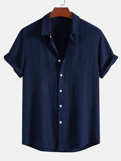 Andrei® | Textured Button Up Shirt