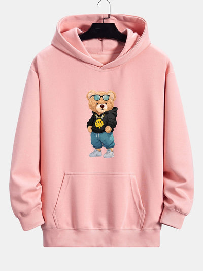Anthony | Hip Hop Bear Print Relax Fit Hoodie