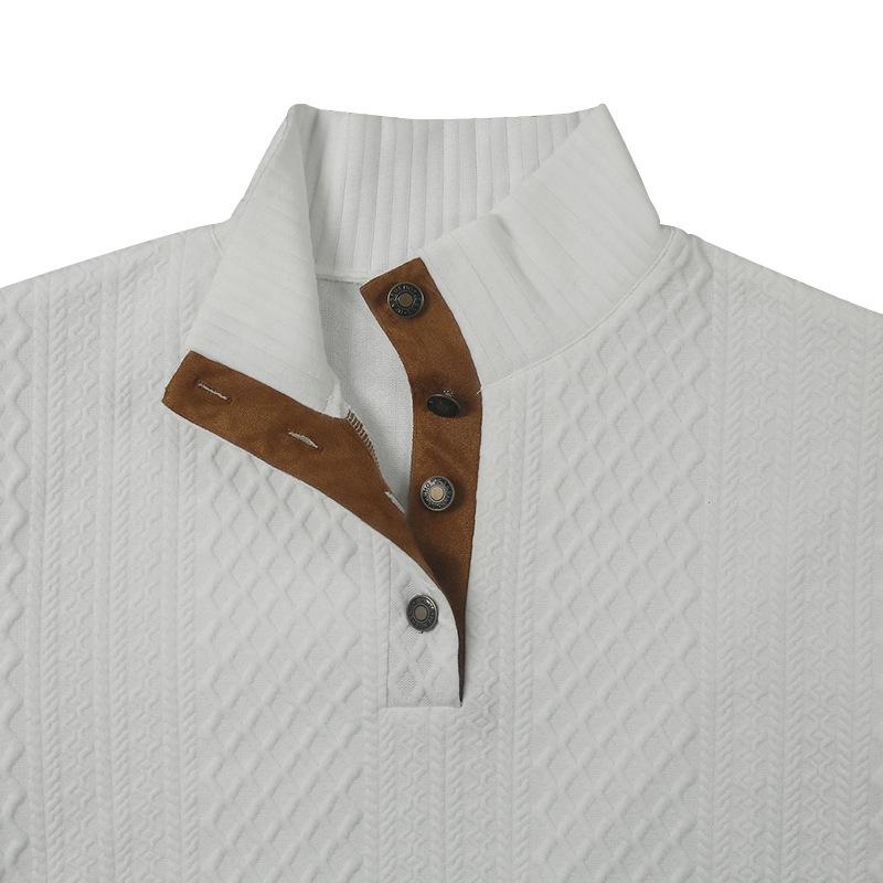 Men's Outdoor Casual Stand Collar Long Sleeve