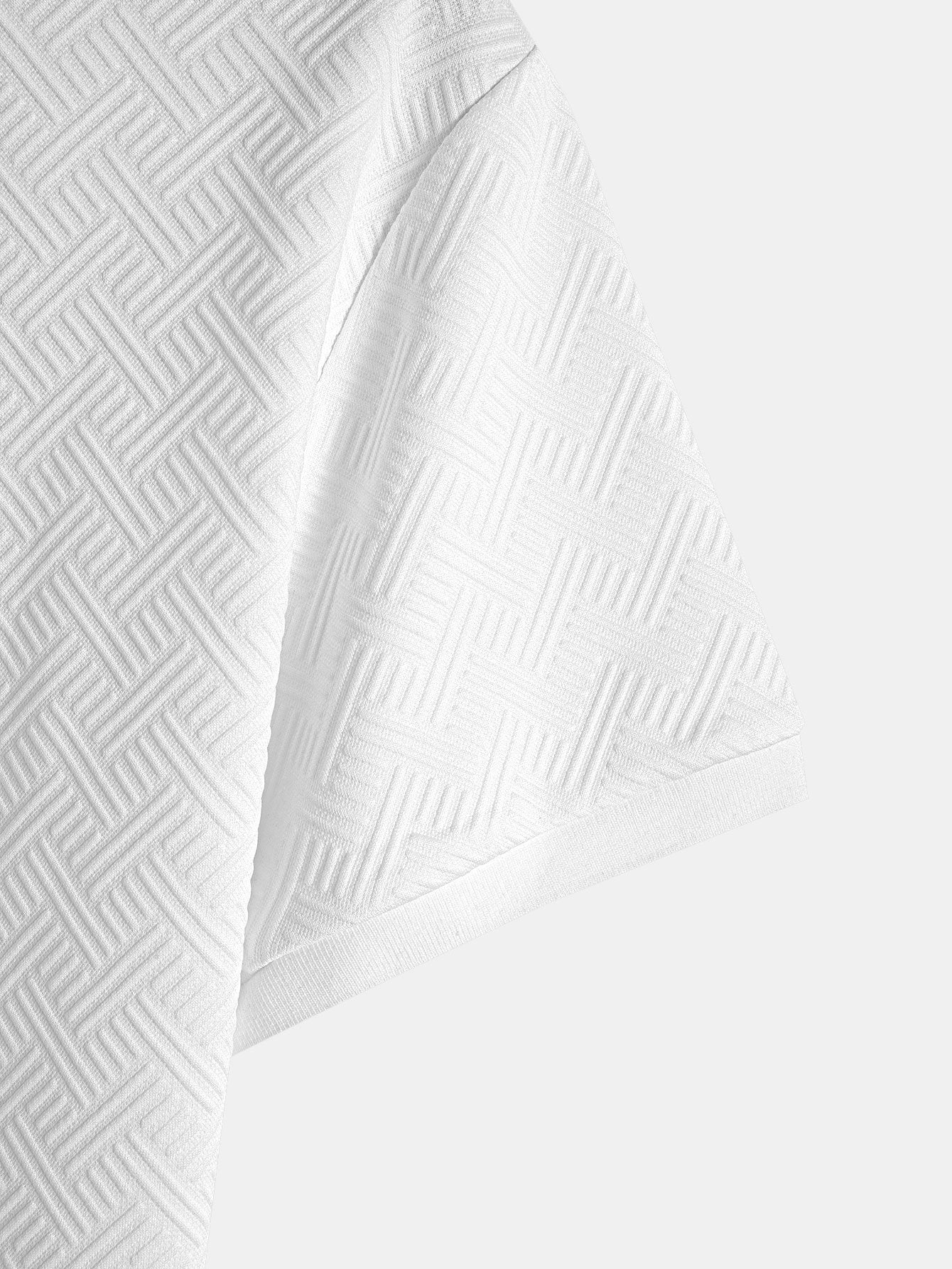 Cirilo® | Striped Jacquard Polo