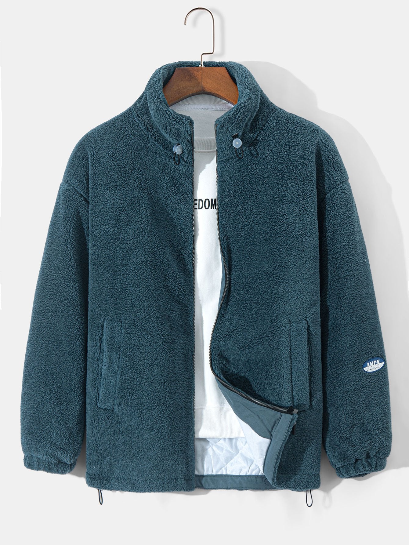 Roman | Quilted Lined Teddy Coat