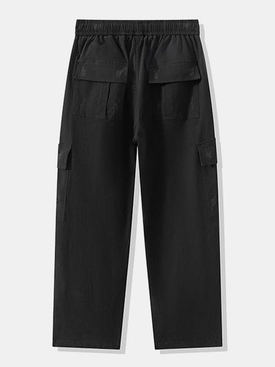 Galdino® | Straight Leg Cotton Cargo Pants