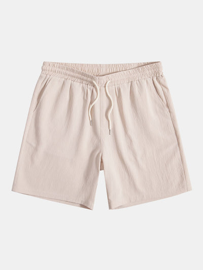 Javier® | Wrinkled Drawstring Shorts