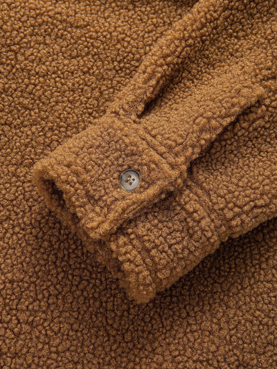 Manuel® | Teddy Fleece Button Up Shirt