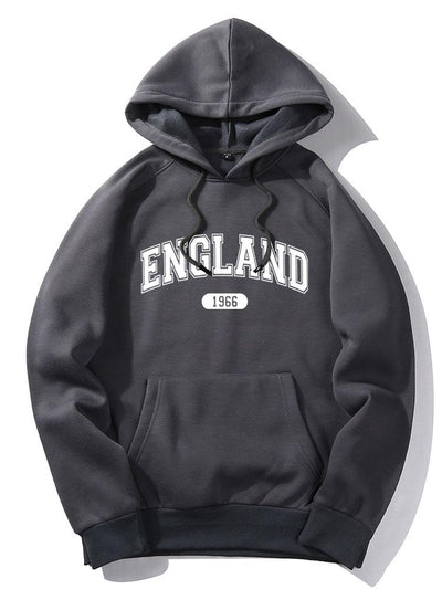 Ulric | England Letter Print Hoodie