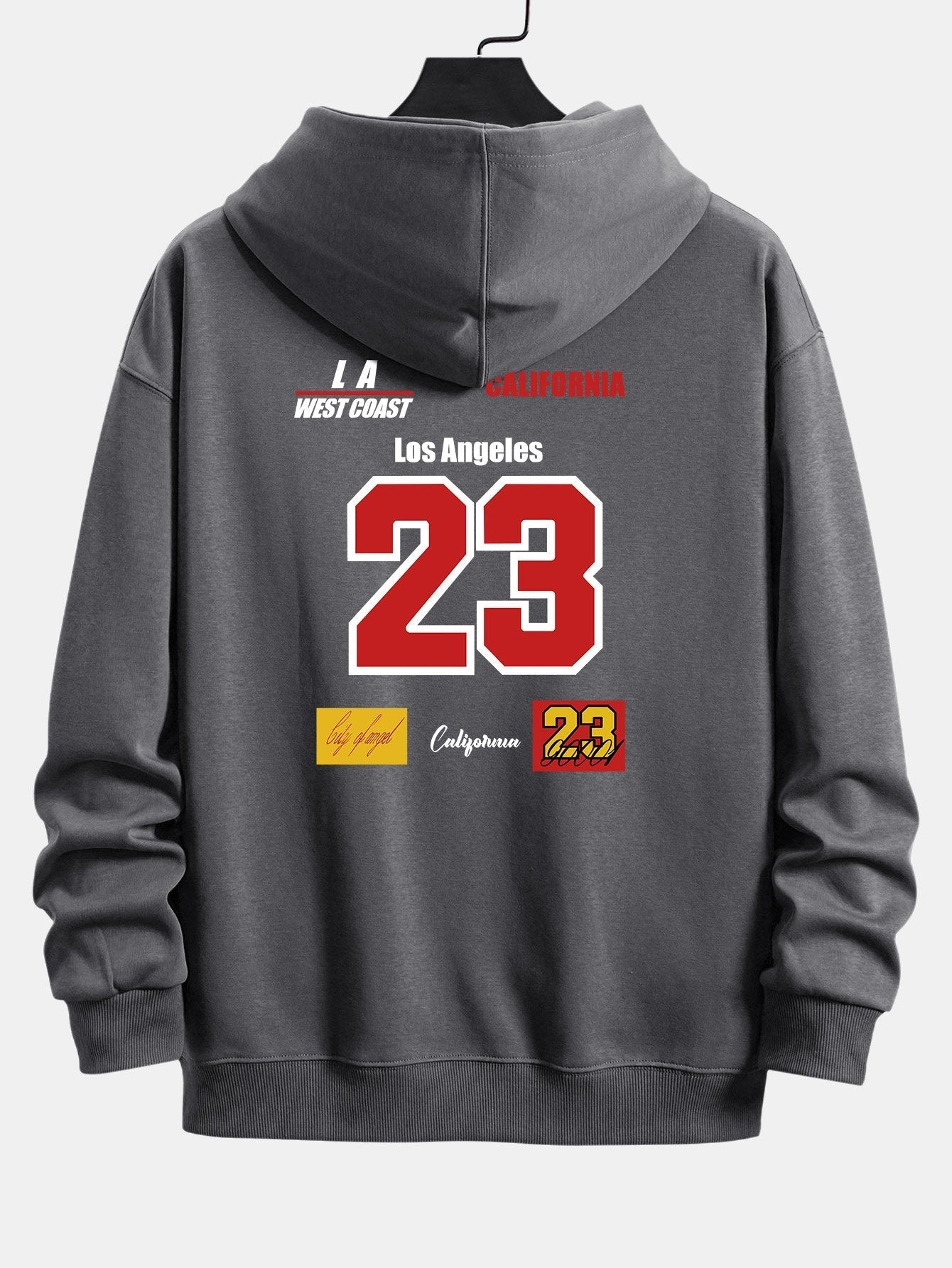 Zayn | Number 23 Print Relax Fit Hoodie