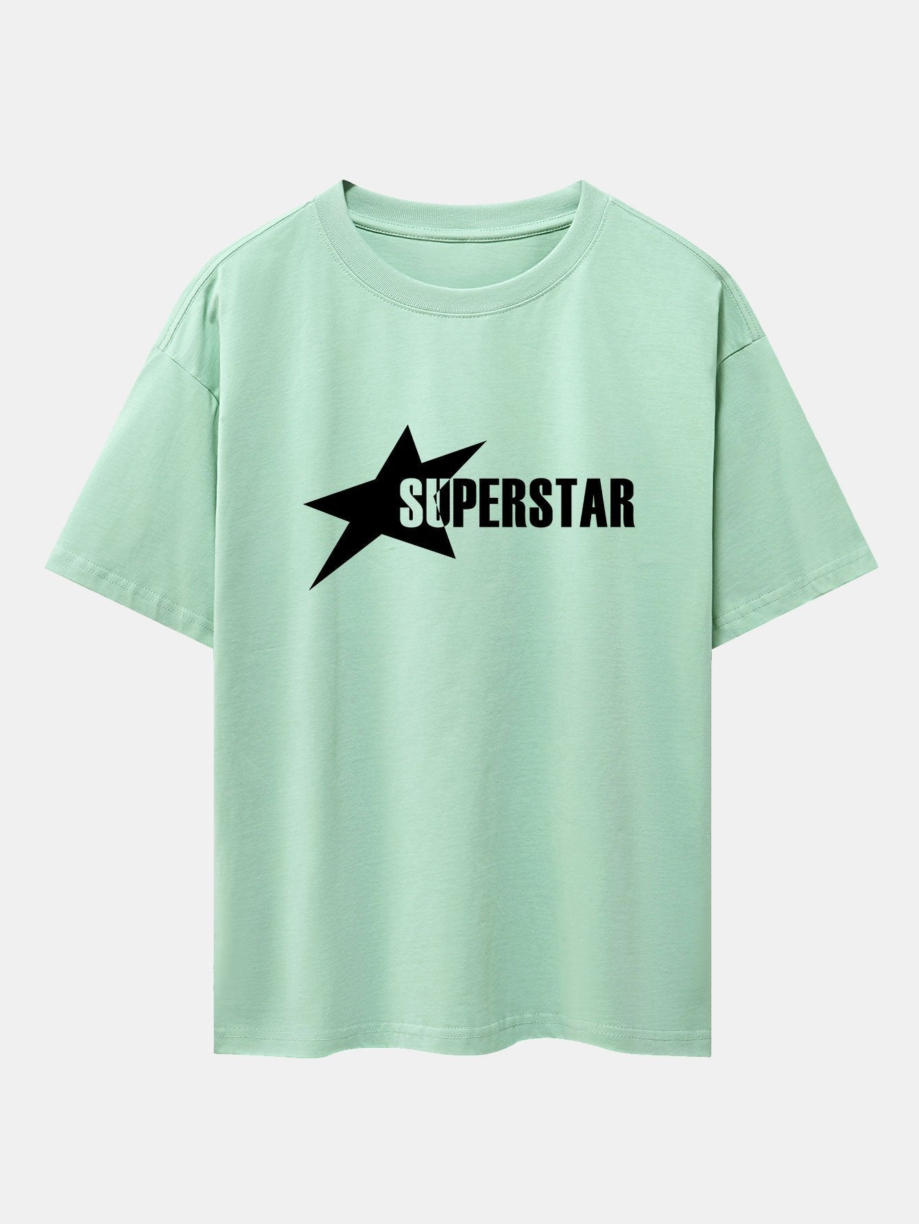 Jamie® | Superstar Print Drop Shoulder Oversize T-Shirt