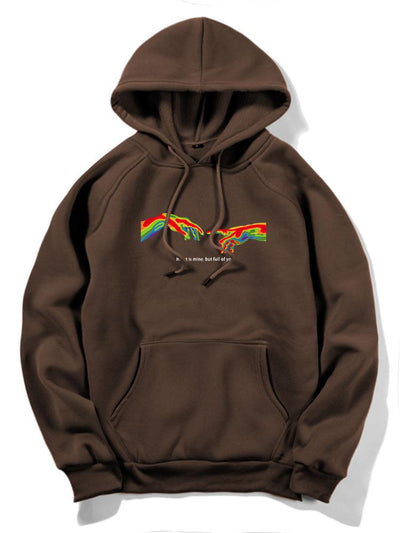 Augustus | Infrared Hand Print Hoodie