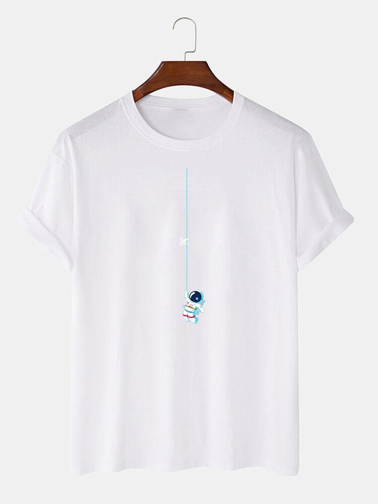 Allyn® | Astronaut On A String Print T-Shirt