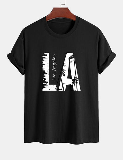 Arturo® | Los Angeles Print Cotton T-Shirt