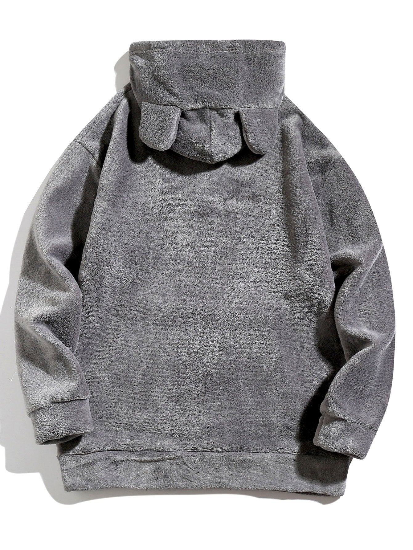 Brian | Relax Fit Teddy Fleece Hoodie With Ears