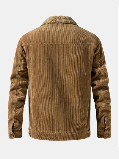 Jasper | Teddy Lined Cotton Corduroy Jacket