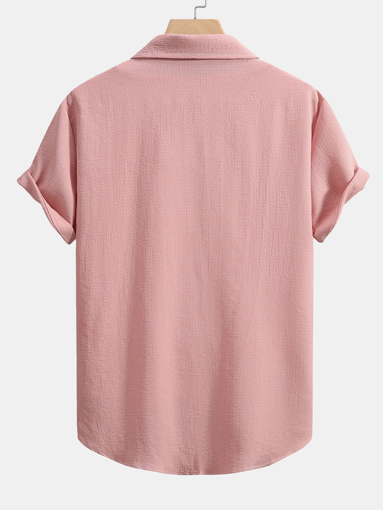 Amiran® | Texture Print Button Up Shirt
