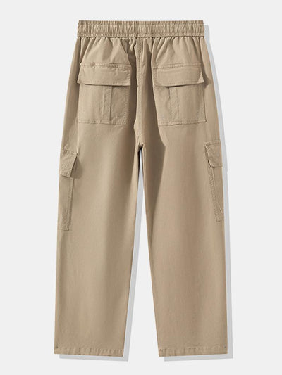 Galdino® | Straight Leg Cotton Cargo Pants