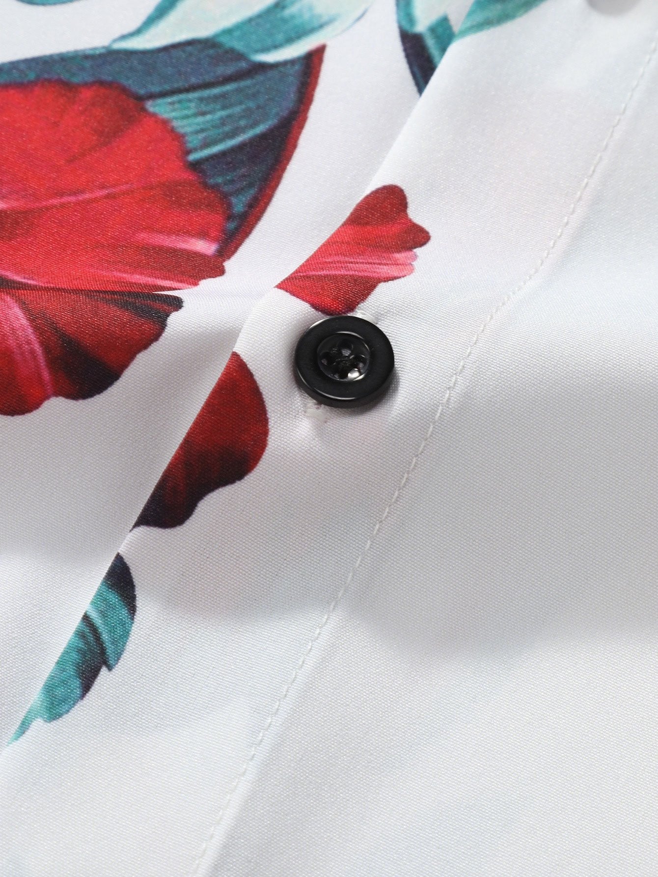 Logan® | Tropical Floral Print Button Up Shirt & Swim Shorts