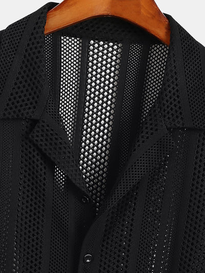 Arunas® | Mesh Textured Shirt