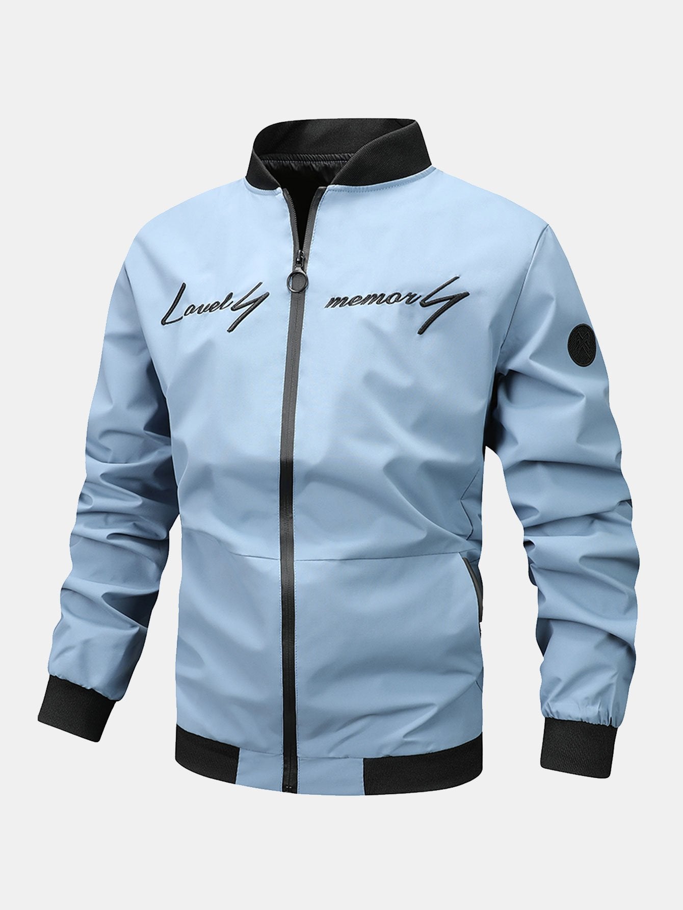 Leonardo | Slogan Zip Bomber Jacket