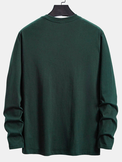 Addison® | 3 Pieces Basic Long Sleeve Cotton T-Shirts
