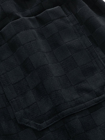 Audrie® | Checkerboard Straight Leg Pants