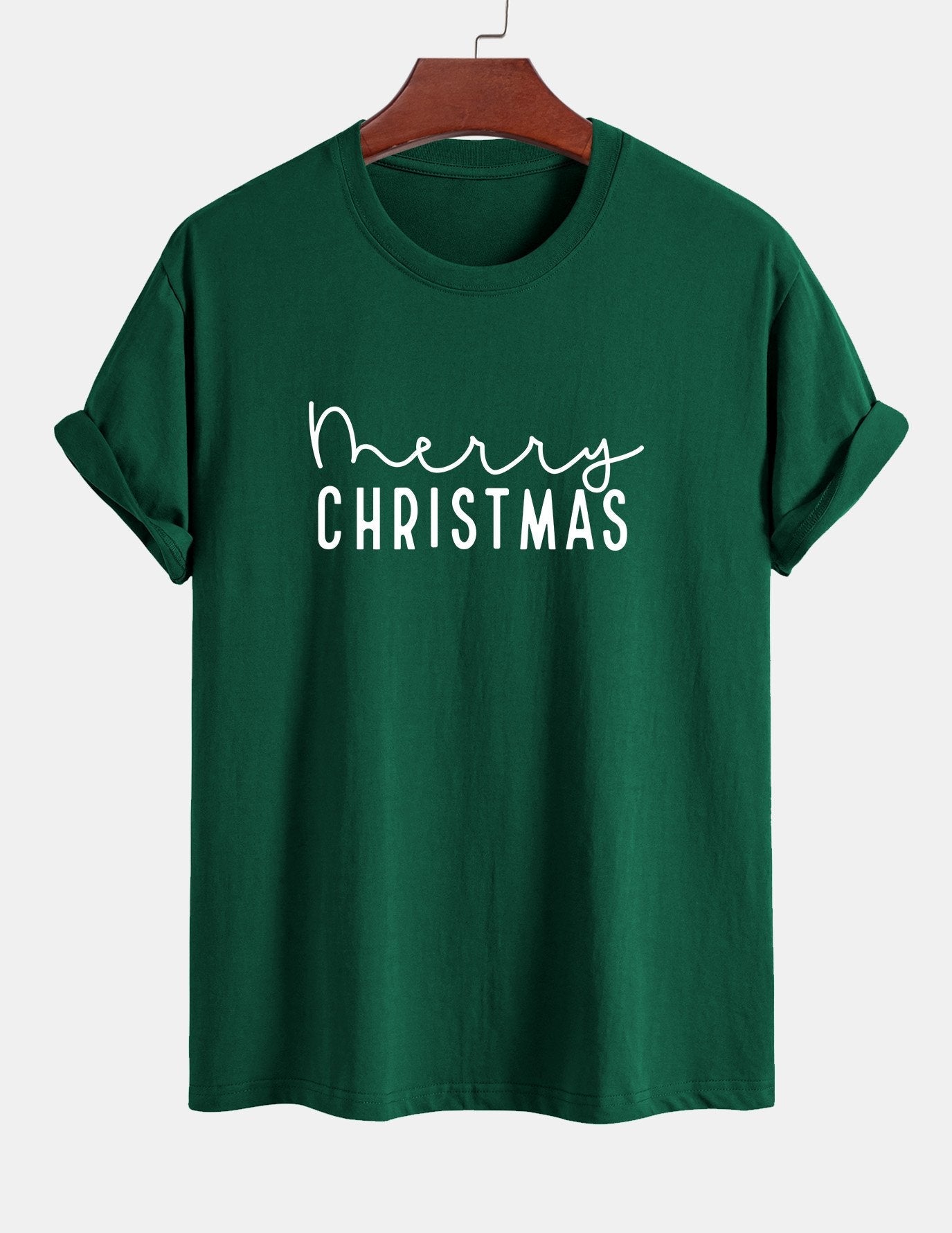 Adelmo® | Christmas Print Cotton T-Shirt
