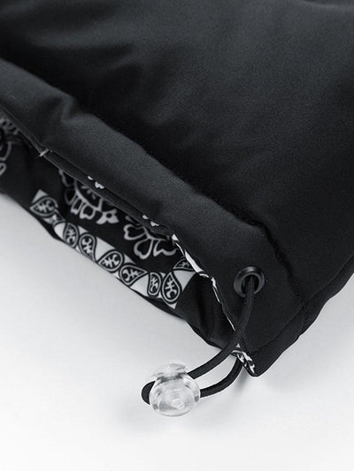 Darian | Reversible Paisley Puffer Coat