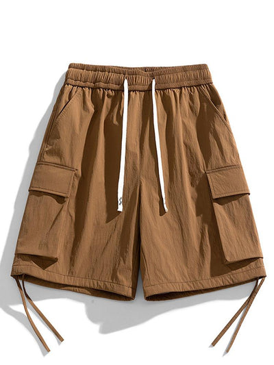 Heliodoro® | Drawstring Hem Cargo Shorts