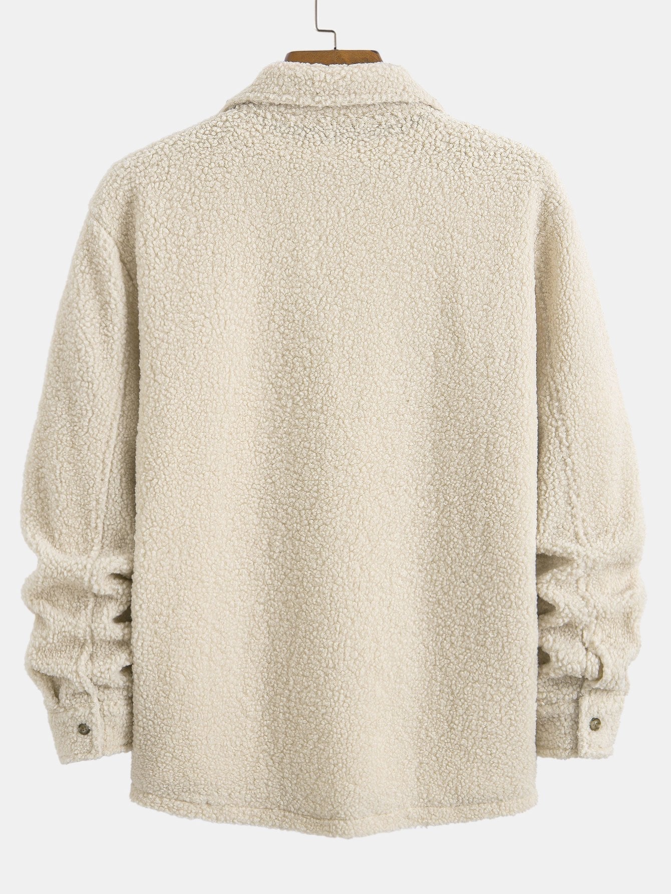 Aldrich® | Teddy Fleece Button Up Shirt