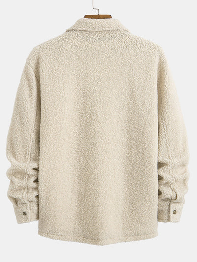 Aldrich® | Teddy Fleece Button Up Shirt