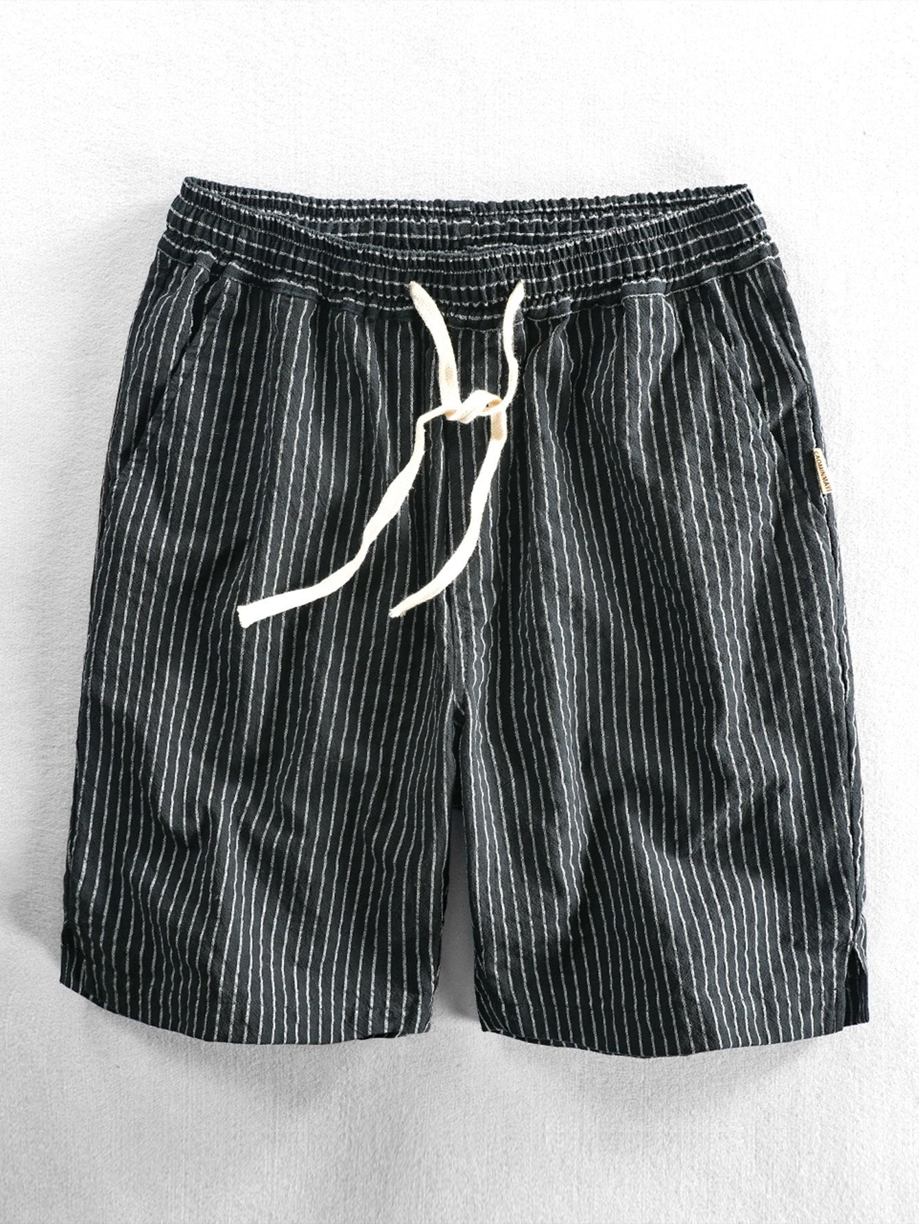 Barany® | Cotton Drawstring Striped Shorts