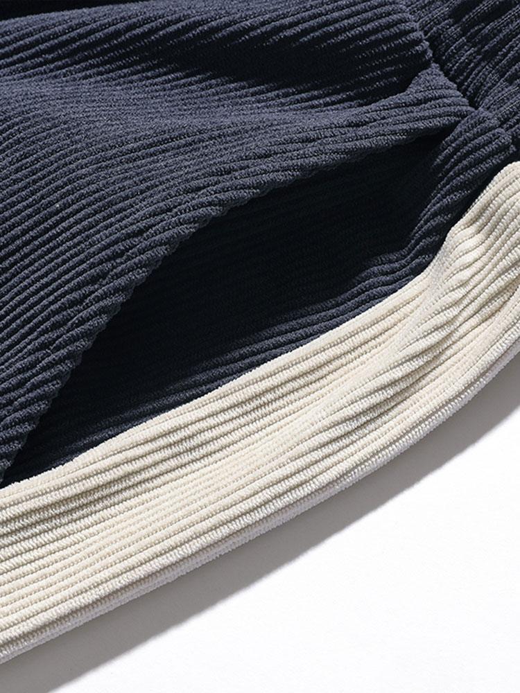 Ernesto® | Side Stripe Corduroy Jogging Pants
